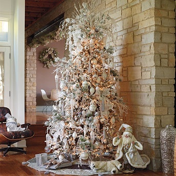 Christmas Tree Decorating Ideas – White and Silver | Christmas ...